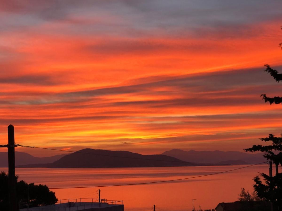 Breathtaking Seaview House Villa Aegina Exteriör bild