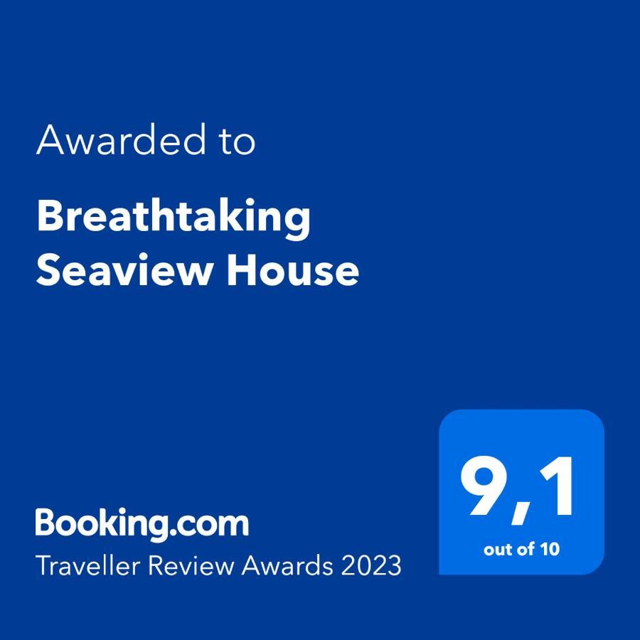 Breathtaking Seaview House Villa Aegina Exteriör bild