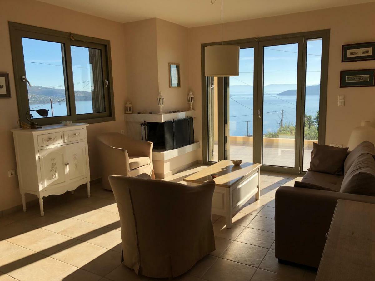 Breathtaking Seaview House Villa Aegina Exteriör bild