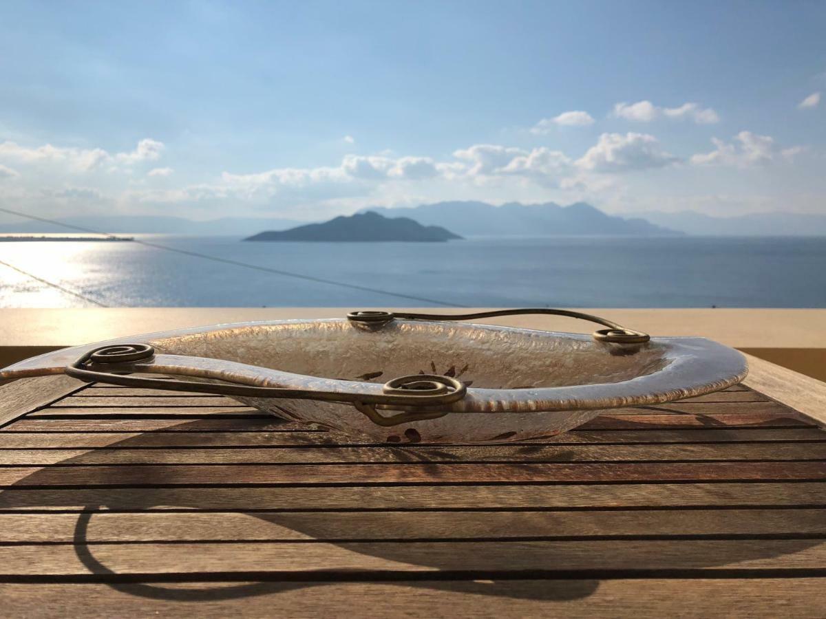 Breathtaking Seaview House Villa Aegina Exteriör bild
